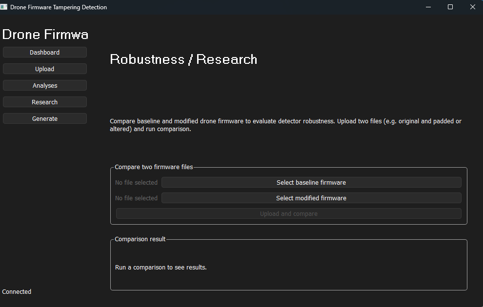 Research - No files selected